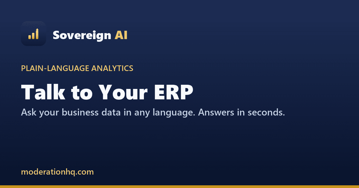 Talk to Your ERP: How Plain-Language AI Ends the Report Backlog