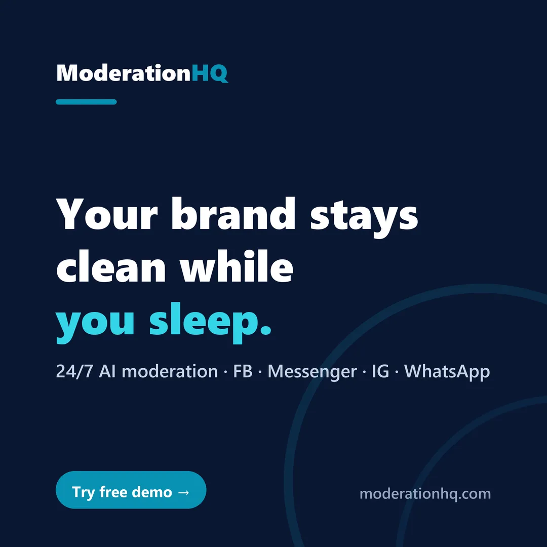 Your Comment Section Is Your Brand Now — A Complete Guide to 24/7 Social Media Moderation